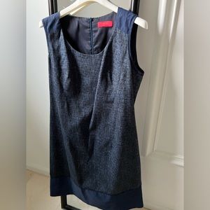 LaVia 18 by Piazza Sempione cotton blend blue sleeveless dress size Italian 46